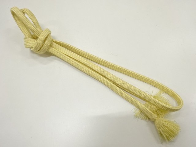 JAPANESE KIMONO / HAND-TIED OBIJIME CORD